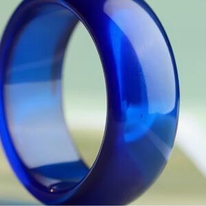 Bold Blue Bangle Bracelet